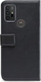 Motorola Moto G30 Bookcase hoesje - Mobilize - Effen Zwart - Kunstleer