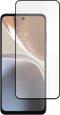 Motorola Moto G32 screenprotector - Full Cover - Gehard glas - Zwart - Just in Case
