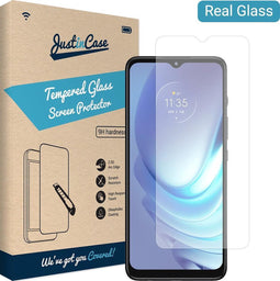 Motorola Moto G50 Screenprotector - Gehard glas - Transparant - Just in Case