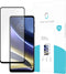 Motorola Moto G51 5G screenprotector - Full Cover - Gehard glas - Transparant - Just in Case