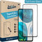 Motorola Moto G52 screenprotector - Full Cover - Gehard glas - Zwart - Just in Case