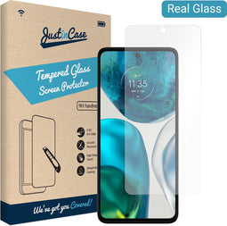 Motorola Moto G52 screenprotector - Gehard glas - Transparant - Just in Case