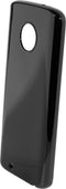 Motorola Moto G6 hoesje - Schokabsorberend TPU - Grip Coating - Zwart - Mobiparts