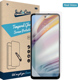 Motorola Moto G60 screenprotector - Gehard glas - Transparant - Just in Case