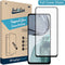 Motorola Moto G62 5G screenprotector - Full Cover - Gehard glas - Zwart - Just in Case