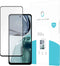 Motorola Moto G62 5G screenprotector - Full Cover - Gehard glas - Zwart - Just in Case