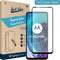 Motorola Moto G71 screenprotector - Full Cover - Gehard glas - Transparant - Just in Case