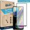 Motorola Moto G82 screenprotector - Full Cover - Gehard glas - Zwart - Just in Case