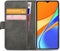 Motorola Moto G9 Plus Bookcase hoesje - Mobilize - Effen Zwart - Kunstleer