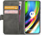 Motorola Moto G9 Plus Bookcase hoesje - Mobilize - Effen Zwart - Kunstleer