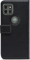 Motorola Moto G9 Power Bookcase hoesje - Mobilize - Effen Zwart - Kunstleer