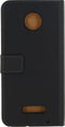Motorola Moto S Hoesje - Mobilize - Classic Serie - Kunstlederen Bookcase - Zwart - Hoesje Geschikt Voor Motorola Moto S