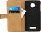Motorola Moto S Hoesje - Mobilize - Classic Serie - Kunstlederen Bookcase - Zwart - Hoesje Geschikt Voor Motorola Moto S