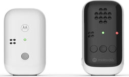Motorola Nursery Babyfoon PIP10 - 230V - Draagbare Ouder Unit - 300 Meter Bereik - Incl. 2 Stroomadapters - Kunststof - Wit
