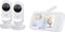 Motorola Nursery VM35-2 - Babyfoon met 5-Inch Gesplitst Scherm en 2 Camera's - Nachtvisie - Ingebouwde microfoon