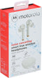 Motorola Oordopjes Vervebuds 800 - Draadloos - Waterproof - 18 Uur Speeltijd - Wit