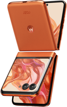 Motorola Razr 50 Oranje