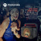 Motorola Sound Draadloze Speaker - ROKR 810 - 40 Watt - Zwart - Bluetooth 5.0 - LED - Karaoke Microfoon - Waterproof