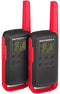 Motorola Talkabout T62 - Twin Pack - Rood