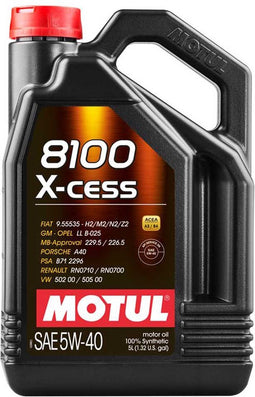 Motul 8100 X-Cess 5W40 5L motorolie