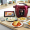 MOULINEX Cookeo Connect Smart multicooker, 6L, Hoge druk, 200 ingebouwde recepten, Bluetooth, Speciale app YY5153FC