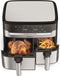 Moulinex Dual Easy Fry & Grill 8.3L Stainless Steel EZ905D20 Airfryer