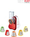 Moulinex Fresh Express DJ756G Snij- en Raspapparaat - 5-in-1 - 150W - Rood