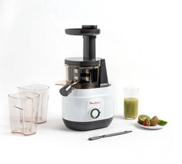 Moulinex ZU150110 citruspers/sapmaker Slowjuicer 150 W Zwart, Wit