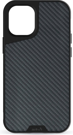 Mous Hoesje Geschikt voor iPhone 12 Pro Max - Mous Limitless 3.0 Case - zwart