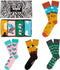 Moustard - Sokken 4 paar - Uniseks - Cadeaudoos - Wild Animals - Dieren - Giftpack - Maat 36-40
