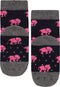 Moustard - Sokken - Cadeaudoos - Zoo Box - Babysokken - 4 paar - maat 0-12 maanden