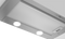 Grundig GDT2562X - Vlakscherm Afzuigkap 60cm - Diepte 30.5cm - Hoogte 31cm