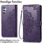 iMoshion Hoesje Geschikt voor Samsung Galaxy A34 (5G) Hoesje Met Pasjeshouder - iMoshion Mandala Bookcase - Paars
