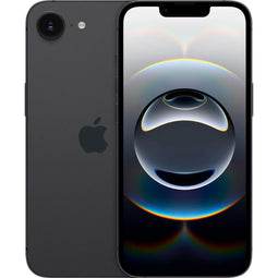 Apple iPhone 16e - Zwart - 256 GB - Fysieke simkaart + eSIM