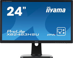 Iiyama ProLite XB2483HSU - Monitor 24 Inch - Full HD 1920 x 1080 - In hoogte verstelbaar - VESA