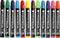 Creotime Verfstift Glas- & Porselein 12 Stuks Multicolor