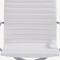 Furnicher Akira bureaustoel - Leren zitting - Chroom frame - In hoogte verstelbaar - Draaibaar - Wit
