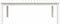 vidaXL Tuintafel 121x82,5x45 cm massief grenenhout wit