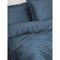 Beddengoedset - 1 dekbedovertrek 220 x 240 cm + 2 kussenslopen 60 x 60 cm - 100% katoen satijn - Blauw