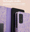 iMoshion Hoesje Geschikt voor Samsung Galaxy A53 Hoesje Met Pasjeshouder - iMoshion Design Bookcase smartphone - Meerkleurig / Purple White Flowers