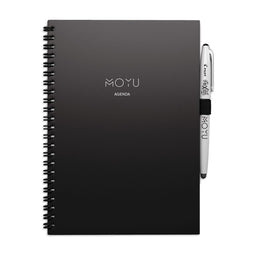 MOYU - Business Black Agenda - Uitwisbaar Agenda's van Steenpapier A5 Premium