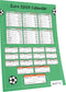 MOYU - EURO 2024 Calendar on erasable stone paper canvas - A3 format