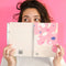MOYU - Flamingo Desert Notebook - Uitwisbaar Notitieboek A5 Premium - Multifunctionele pagina’s - Inclusief uitwisbare pen, houder en wisdoekje
