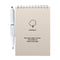 MOYU - Flamingo Desert Notebook - Uitwisbaar Notitieboek A6 Hardcover - Multifunctionele pagina’s - Inclusief uitwisbare pen, houder en wisdoekje