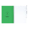 MOYU - Flashy Moss Notebook - Uitwisbaar Notitieboek A5 Hardcover - Multifunctionele pagina’s - Inclusief uitwisbare pen, houder en wisdoekje