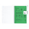 MOYU - Flashy Moss Notebook - Uitwisbaar Notitieboek A5 Hardcover - Multifunctionele pagina’s - Inclusief uitwisbare pen, houder en wisdoekje