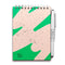 MOYU - Flashy Moss Notebook - Uitwisbaar Notitieboek A6 Hardcover - Multifunctionele pagina’s - Inclusief uitwisbare pen, houder en wisdoekje