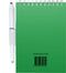 MOYU - Flashy Moss Notebook - Uitwisbaar Notitieboek A6 Hardcover - Multifunctionele pagina’s - Inclusief uitwisbare pen, houder en wisdoekje