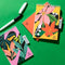 MOYU - Flower Vibes Notebook - Uitwisbaar Notitieboek A6 Hardcover - Multifunctionele pagina’s - Inclusief uitwisbare pen, houder en wisdoekje
