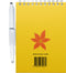 MOYU - Flower Vibes Notebook - Uitwisbaar Notitieboek A6 Hardcover - Multifunctionele pagina’s - Inclusief uitwisbare pen, houder en wisdoekje